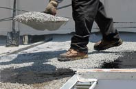 find rated Libbery flat roofing replacement companies